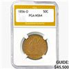 1856-O Seated Liberty Half Dollar PGA MS64