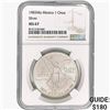Image 1 : 1983Mo 1oz. Silver Mexicanos Onza NGC MS67