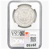 Image 2 : 1880-S Morgan Silver Dollar NGC MS66