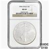 Image 1 : 1996 Silver Eagle NGC MS69