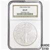 Image 1 : 1996 Silver Eagle NGC MS69