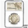 AD 591-628 AR Drachm Sasanian Empire Khusru II NGC