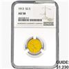 Image 1 : 1913 $2.50 Gold Quarter Eagle NGC AU58