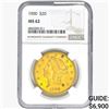 1900 $20 Gold Double Eagle NGC MS62