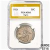 Image 1 : 1921 Pilgrim Half Dollar PGA MS66