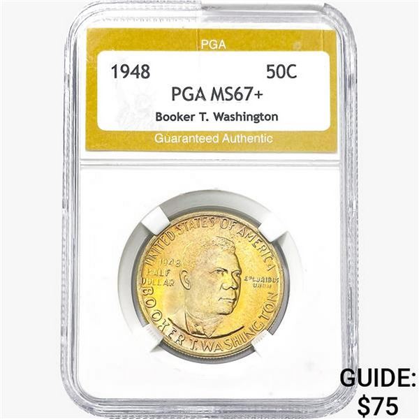 1948 Washington Carver Half Dollar PGA MS67+