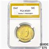 Image 1 : 1947 Washington Carver Half Dollar PGA MS68+