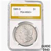 1889-O Morgan Silver Dollar PGA MS63+