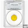 1878 $2.50 Gold Quarter Eagle PCGS AU58