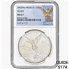 2005Mo 1oz. Silver Mexicanos Onza NGC MS67