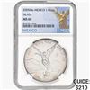 Image 1 : 2005Mo 1oz. Silver Mexicanos Onza NGC MS68