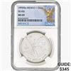 1995Mo 1oz. Silver Mexicanos Onza NGC MS69
