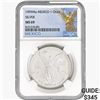 1995Mo 1oz. Silver Mexicanos Onza NGC MS69