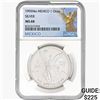 1995Mo 1oz. Silver Mexicanos Onza NGC MS68