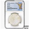 1995Mo 1oz. Silver Mexicanos Onza NGC MS67