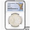 1995Mo 1oz. Silver Mexicanos Onza NGC MS67