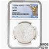 1995Mo 1oz. Silver Mexicanos Onza NGC MS67