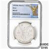 Image 1 : 1993Mo 1oz. Silver Mexicanos Onza NGC MS67