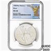 Image 1 : 1989Mo 1oz. Silver Mexicanos Onza NGC MS68