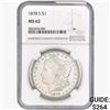 Image 1 : 1878-S Morgan Silver Dollar NGC MS62