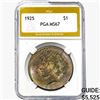 1925 Silver Peace Dollar PGA MS67