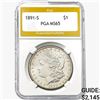 1891-S Morgan Silver Dollar PGA MS65