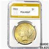 1923 Silver Peace Dollar PGA MS67
