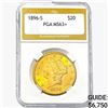 1896-S $20 Gold Double Eagle PGA MS63+