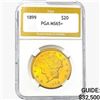 1899 $20 Gold Double Eagle PGA MS65+