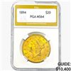 1894 $20 Gold Double Eagle PGA MS64