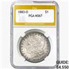 1883-O Morgan Silver Dollar PGA MS67