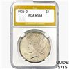 Image 1 : 1926-D Silver Peace Dollar PGA MS64