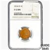1914-D Wheat Cent NGC F12 BN
