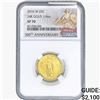 Image 1 : 2016-W 1/4oz. Gold 25C NGC SP70