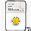 Image 1 : 1927 $2.50 Gold Quarter Eagle NGC MS60