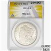 Image 1 : 1921-D Morgan Silver Dollar ANACS MS64