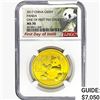 Image 1 : 2017 1.05oz. Gold China Panda 500 Yuan NGC MS70 FDI