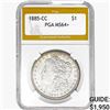 1885-CC Morgan Silver Dollar PGA MS64+