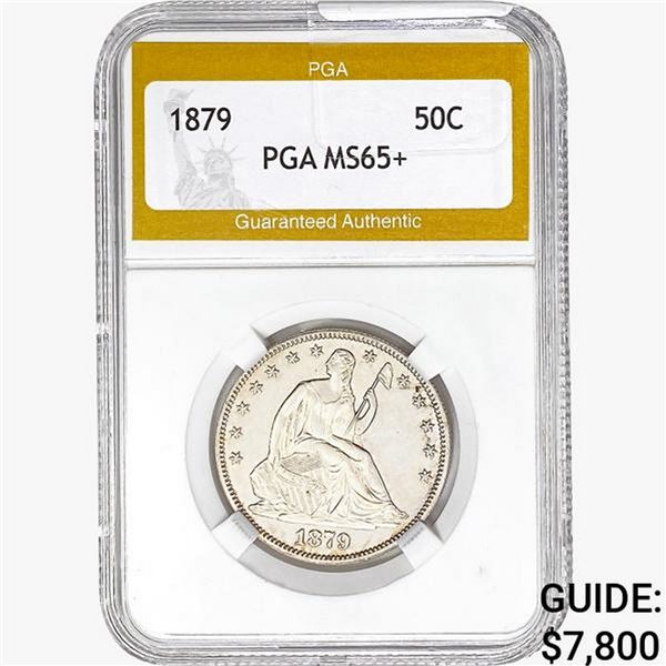 1879 Seated Liberty Half Dollar PGA MS65+