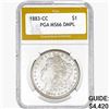 Image 1 : 1883-CC Morgan Silver Dollar PGA MS66 DMPL
