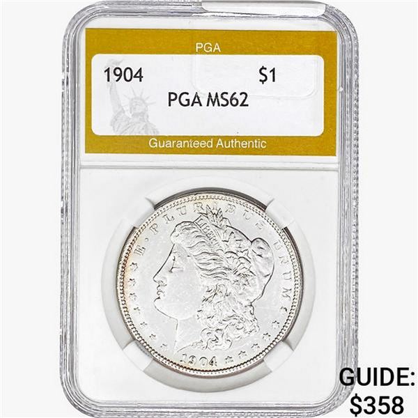 1904 Morgan Silver Dollar PGA MS62