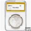 1899-S Morgan Silver Dollar PGA MS62
