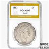 Image 1 : 1883 Kingdom of Hawaii Dollar PGA MS60