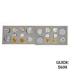 Image 1 : 1956 Mint Set (18 Coins)