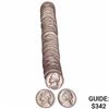 1950-1952 BU Jefferson 5c Rolls (79 Coins)