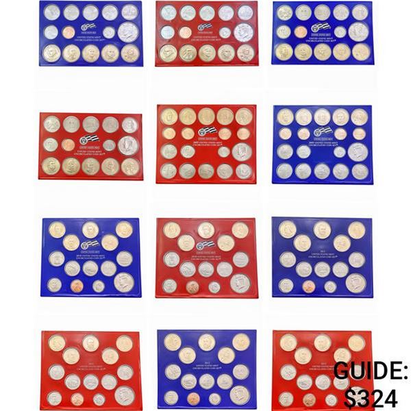 2007-2012 Mint Sets (176 Coins)