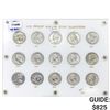 Image 1 : 1950-1964 Gem Set Proof Washington Quarters (15 Coins)