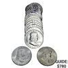 1962-1963 D BU Franklin Half Dollar Roll (20 coins)