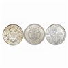 Image 2 : [3] 2002 Normandy, Turkey, Belize Silver Coinage