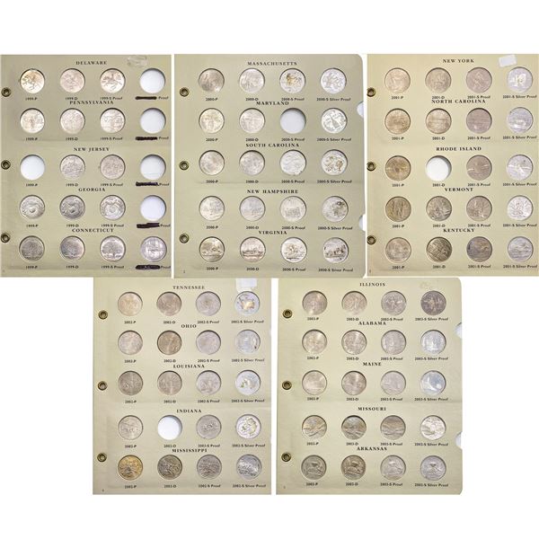 [93] 1999-2003 50 States Commem. Quaters Album